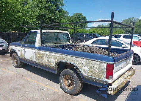 1984 Ford F150 from USA, damaged, VIN 1FTDF15F1EPA34112